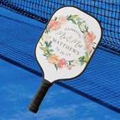 Raquette De Pickleball Flore flush Mariage couleur personnalisée
