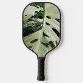 Raquette De Pickleball Flore Plante de la feuille de Monstera variable (Verso)