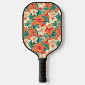 Raquette De Pickleball Flore tropicale hawaïenne motif (Recto)