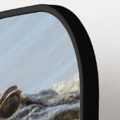 Raquette De Pickleball Floride faune American Alligator portrait (Détail gauche)