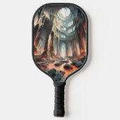 Raquette De Pickleball Flux de lave (Verso)