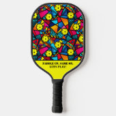 Raquette De Pickleball Flux énergétique personnalisable (Verso)