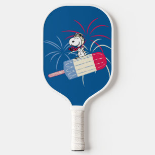 Raquette De Pickleball Flying Ace Snoopy on Ice Pop