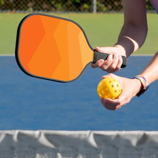 Raquette De Pickleball Fond orange (Insitu)