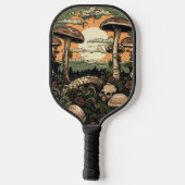 Raquette De Pickleball Forêt de champignons punk (Verso)