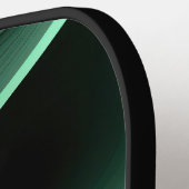 Raquette De Pickleball Formes vertes (Détail gauche)