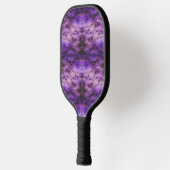 Raquette De Pickleball Fourrure abstraite violette texturée (Gauche)