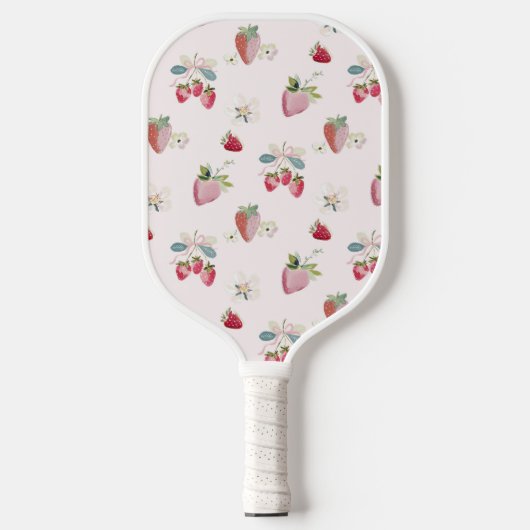 Raquette De Pickleball fraise  (Recto)