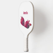 Raquette De Pickleball Fraise personnalisée (Gauche)