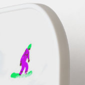 Raquette De Pickleball Freeride Snowboardeur Snowboard Hiver (Détail gauche)