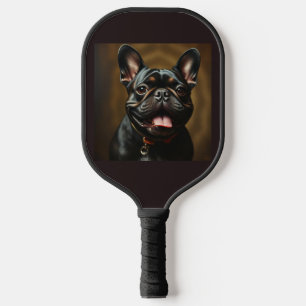 Raquette De Pickleball Frenchie Bâtard Bringé Personnalisé Chien de Compa