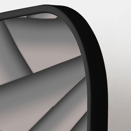 Raquette De Pickleball Frozen In Time Art Abstrait (Détail gauche)