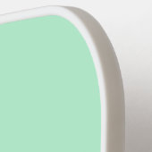 Raquette De Pickleball Fruit Monogram kawaii sur turquoise (Détail gauche)