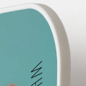 Raquette De Pickleball Fun poulet élégant moderne (Détail gauche)