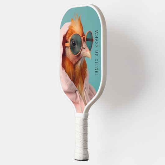 Raquette De Pickleball Fun poulet élégant moderne (Gauche)