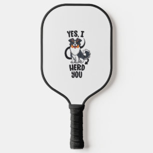 Raquette De Pickleball Funky Australian Shepherd Maman Cadeaux Aussie Oui