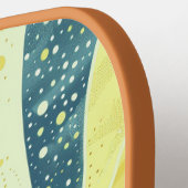 Raquette De Pickleball Funky New Game Retro Style Drôle (Détail gauche)