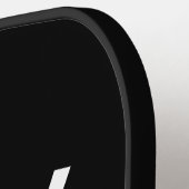 RAQUETTE DE PICKLEBALL FUNNY I DINER PICKLEBALL PADDLE (Détail gauche)