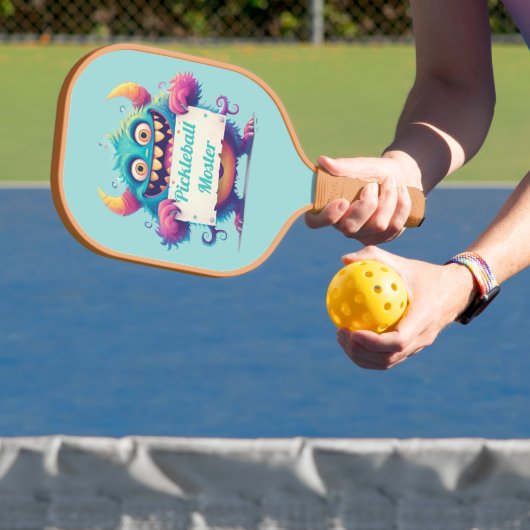 Raquette De Pickleball Funny Monster de Pickleball (Insitu)