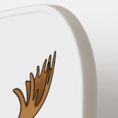 Raquette De Pickleball Funny moose (Détail gauche)