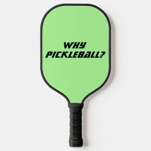 Raquette De Pickleball Funny Pickleball Paddle in Green (Recto)