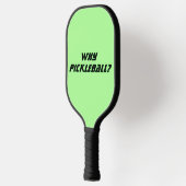 Raquette De Pickleball Funny Pickleball Paddle in Green (Gauche)