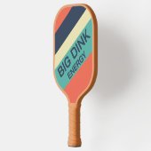 Raquette De Pickleball Funny Retro Pickleball Paddle - Big Dink Energy (Gauche)