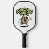Raquette De Pickleball Funny Sunglasses Avocado (Verso)