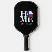 Raquette De Pickleball Galveston Texas HOME LOVE (Recto)