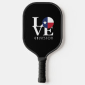 Raquette De Pickleball Galveston Texas HOME LOVE (Verso)