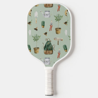 Raquette De Pickleball Garden inspired, plants, bees, nature outdoor