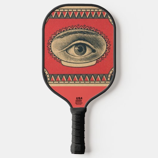 Raquette De Pickleball Gardez votre oeil sur la balle (Verso)