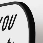 Raquette De Pickleball Gardiens de la retraite des enseignants retraités (Détail gauche)