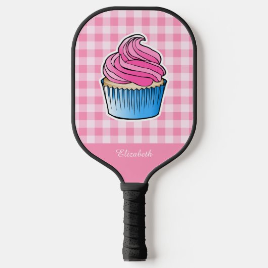 Raquette De Pickleball Gâteau rose (Recto)