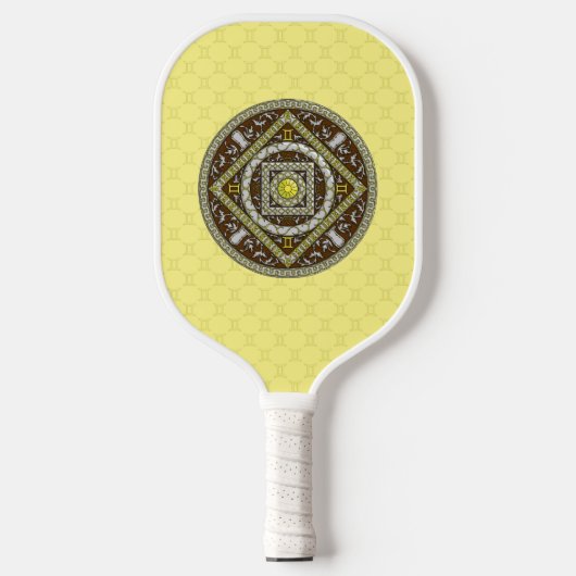 Raquette De Pickleball Gemini Mandala (Recto)