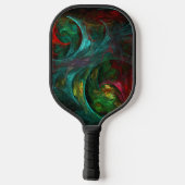 Raquette De Pickleball Genesis Nova Art Abstrait (Verso)