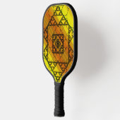 Raquette De Pickleball Géométrie fractale (Gauche)