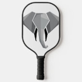 Raquette De Pickleball Géométrie Tête d'éléphant (Verso)
