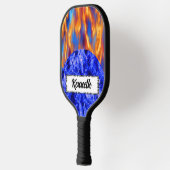 Raquette De Pickleball Glaciem et Ignis par Kenneth Yoncich (Gauche)