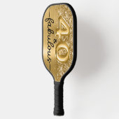 Raquette De Pickleball Glittery Gold 40 et Fabulous (Gauche)