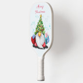 Raquette De Pickleball Gnome avec Noël Coeur Cadeau Pickleball Paddle (Gauche)