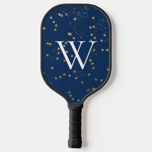 Raquette De Pickleball Gold Starry Night Novelty (Verso)