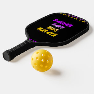 Raquette De Pickleball Golden Purple Baby Kids Hakunamatata Amusants Aven