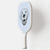 Raquette De Pickleball Golden Retriever Labrador Chien Pickle Ball Paddle (Gauche)