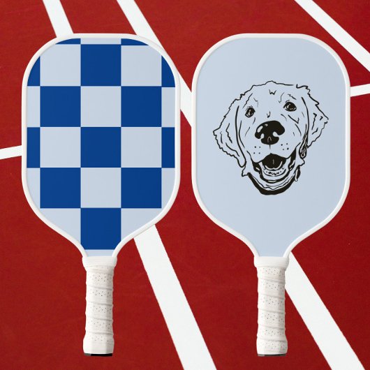 Raquette De Pickleball Golden Retriever Labrador Chien Pickle Ball Paddle
