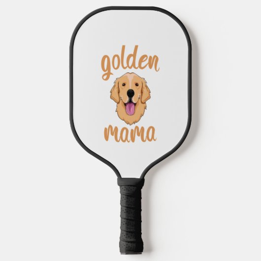 Raquette De Pickleball Golden Retriever Maman (Recto)