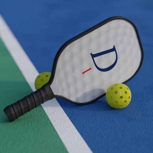 Raquette De Pickleball Golf Ball Dimples Monogramme Pickleball Paddle