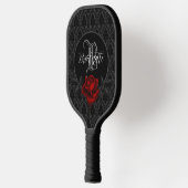 Raquette De Pickleball Gothic Bloody Rose Monogram (Gauche)