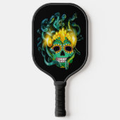 Raquette De Pickleball Gothique Medusa Sugar Skull (Recto)