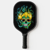 Raquette De Pickleball Gothique Medusa Sugar Skull (Verso)